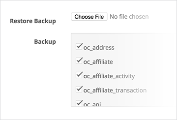 Sauvegarde et restauration Sauvegarde et restauration